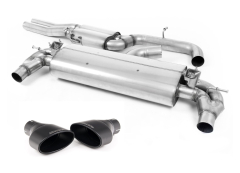 Milltek Komplettanlage je 1x 170x107mm Jet Oval Black