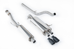 Milltek Komplettanlage 2x80mm GT Black