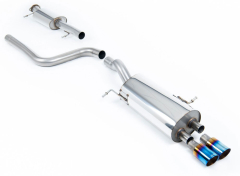 Milltek Komplettanlage 2x80mm GT Burnt Titan