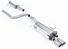 Milltek Komplettanlage 2x80mm GT Titan