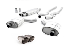 Milltek Komplettanlage 2x100mm GT Titanium