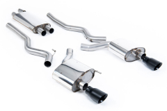 Milltek Komplettanlage 2x100mm GT Black