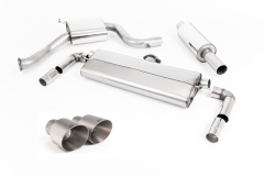 Milltek Komplettanlage je 100mm GT Titanium