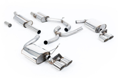 Milltek Komplettanlage je 2x 118x83mm Jet