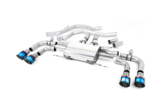 Milltek Komplettanlage je 2x100mm GT Burnt Titanium