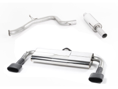 Milltek Duplex-Komplettanlage je 152x76mm Jet Black