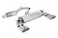 Milltek Komplettanlage je 2x100mm Titanium