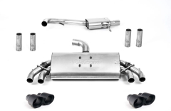 Milltek Komplettanlage je 2x100mm GT Black