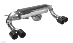 Bastuck Duplex-Endschalldämpfer je 2x85mm Carbon (mit Klappe)