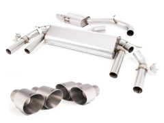 Milltek Komplettanlage je 2x100mm GT Titanium