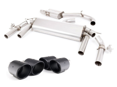 Milltek Komplettanlage je 2x100mm Jet Carbon