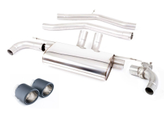 Milltek Duplex-Komplettanlage je 115mm GT Carbon