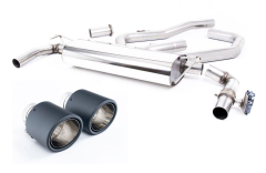 Milltek Komplettanlage je 115mm Jet Carbon